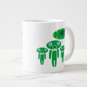 Ankunft der Außerirdischen Jumbo-Tasse (Vorderseite Rechts)