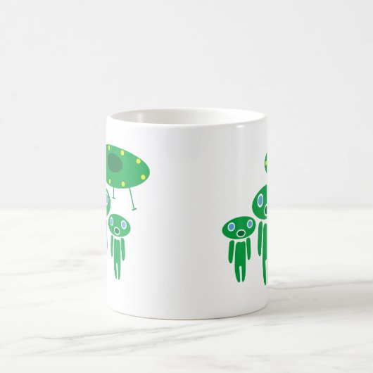 Ankunft der Außerirdischen Kaffeetasse (Mittel)