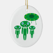 Ankunft der Außerirdischen Keramik Ornament (Rechts)