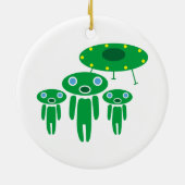 Ankunft der Außerirdischen Keramik Ornament (Hinten)