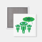 Ankunft der Außerirdischen Magnet (Vorderseite/Rückseite)