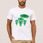 Ankunft der Außerirdischen T-Shirt (Vorderseite)