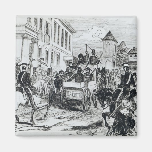 Ankunft der Regierungskonferenz Magnet (Vorne)