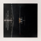 Ankunft des Executive-Luxusjets nach Geschäftsschl Puzzle (Horizontal)