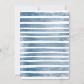 Ankunft eines neuen Aviators: Kinderdusche Einladung (Rückseite)