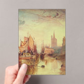 Ankunft eines Packet Boats durch Joseph Turner Acryleinladungen (Insitu (Handheld))