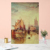 Ankunft eines Packet Boats durch Joseph Turner Acrylschild (Hochzeit)