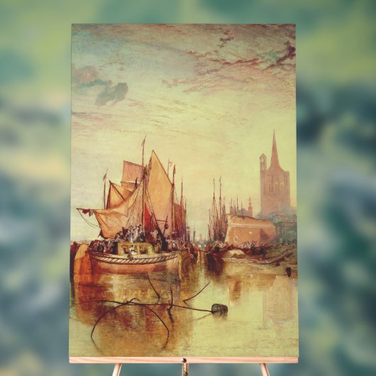 Ankunft eines Packet Boats durch Joseph Turner Acrylschild (Neutral)