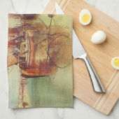 Ankunft eines Packet Boats durch Joseph Turner Geschirrtuch (Viertel Falte)