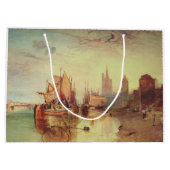 Ankunft eines Packet Boats durch Joseph Turner Große Geschenktüte (Rückseite)
