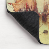 Ankunft eines Packet Boats durch Joseph Turner Mousepad (Ecke)