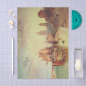 Ankunft eines Packet Boats durch Joseph Turner Seidenpapier (Handwerk)