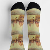Ankunft eines Packet Boats durch Joseph Turner Socken (Oben)