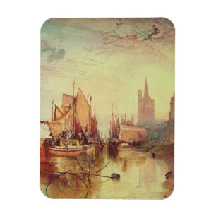 Ankunft eines Paketbootes von Joseph Turner Magnet
