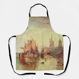 Ankunft eines Paketbootes von Joseph Turner Schürze
