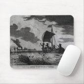 Ankunft Englisch in Roanoke Mousepad (Mit Mouse)