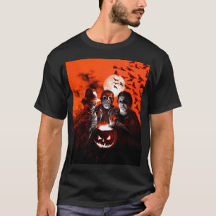 Ankunft Freddy Jason Murderers Horror Movies 3D Pr T-Shirt