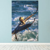 Ankunft für eine Landung Leinwanddruck (Insitu (Holzboden))