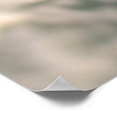 Ankunft für eine Landung Poster (Ecke)