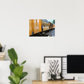 Ankunft im Bahnhof von Durango Poster (Heimbüro)