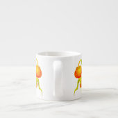 Ankunft im Herbst auf einer Espresso-Tasse (R) Espressotasse (Rückseite)