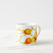 Ankunft im Herbst auf einer Espresso-Tasse (R) Espressotasse (Vorderseite Rechts)