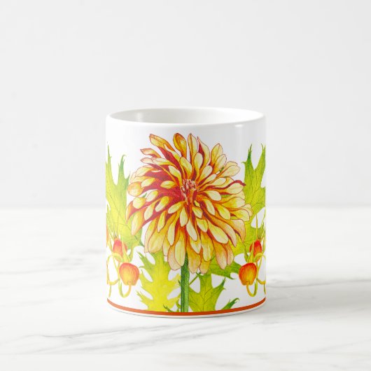 Ankunft im Herbst auf einer klassischen Tasse (11  (Mittel)