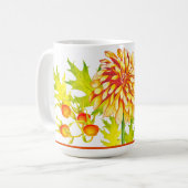 Ankunft im Herbst auf einer klassischen Tasse (15  (Vorderseite Links)