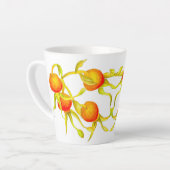 Ankunft im Herbst auf einer kleinen Latte-Tasse (R Milchtasse (Linke Ecke)