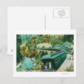 Ankunft in den Springs Postkarte (Vorne/Hinten)