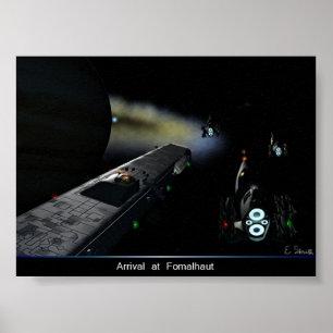 Ankunft in Fomalhaut Poster