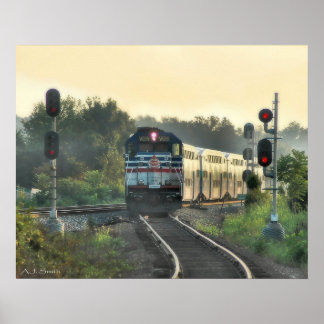 Ankunft in Manassas Poster