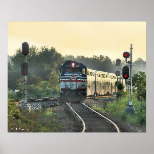 Ankunft in Manassas Poster (Vorne)