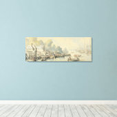 Ankunft in Southampton am 20. Juni nach Lord Leinwanddruck (Insitu (Holzboden))