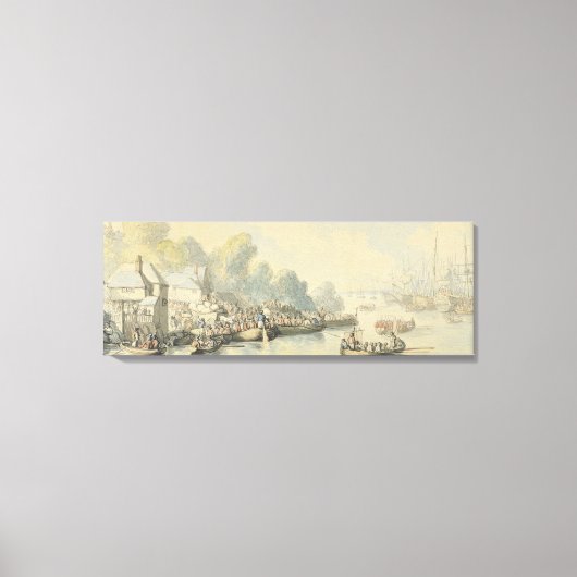 Ankunft in Southampton am 20. Juni nach Lord Leinwanddruck (Vorderseite)