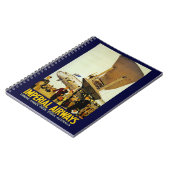 Ankunft mit Imperial Airways Notizblock (Linke Seite)