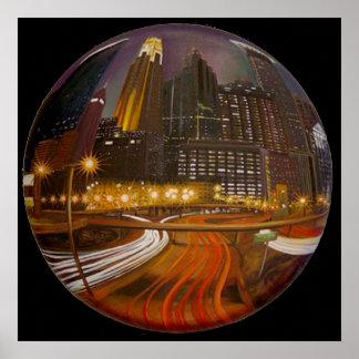 ANKUNFT NACH UNTEN POSTER