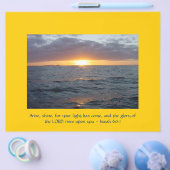 Ankunft Shine - Isaiah 60:1 Flyer (Einzeln)