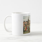 Ankunft Sinterklaas niederländischen St.-Nicks Kaffeetasse (Links)