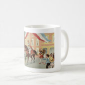 Ankunft Sinterklaas niederländischen St.-Nicks Kaffeetasse (VorderseiteRechts)