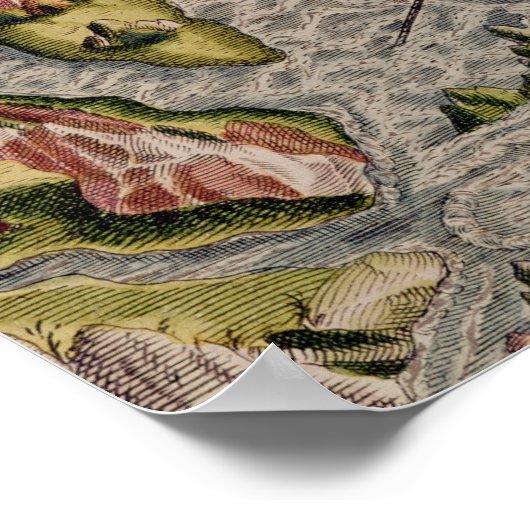 Ankunft und Ausschiffung Poster (Ecke)