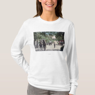 Ankunft von einem StagecoachHighland entspringt, T-Shirt