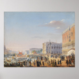 Ankunft von Kaiser Franz Joseph Poster