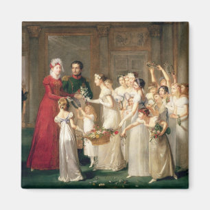 Ankunft von Marie-Louise De Habsburger-Lothringen Magnet
