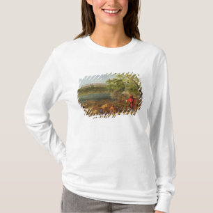 Ankunft von Pontoneers für die Kreuzung von T-Shirt
