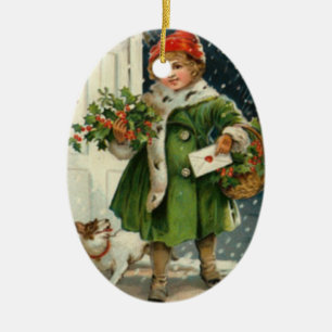 Ankunft von Weihnachten Keramik Ornament