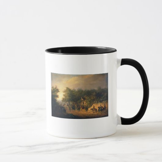 Ankunft Zar-Nicholas i im Lager Tasse (Rechts)