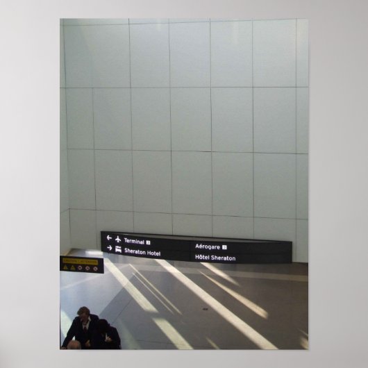 Ankünfte und Abflüge Poster (Vorne)