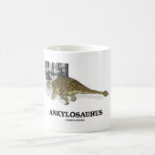 Ankylosaurus (fixierter Eidechsen-Dinosaurier) Kaffeetasse (Mittel)
