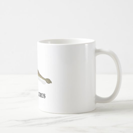 Ankylosaurus (fixierter Eidechsen-Dinosaurier) Kaffeetasse (Rechts)